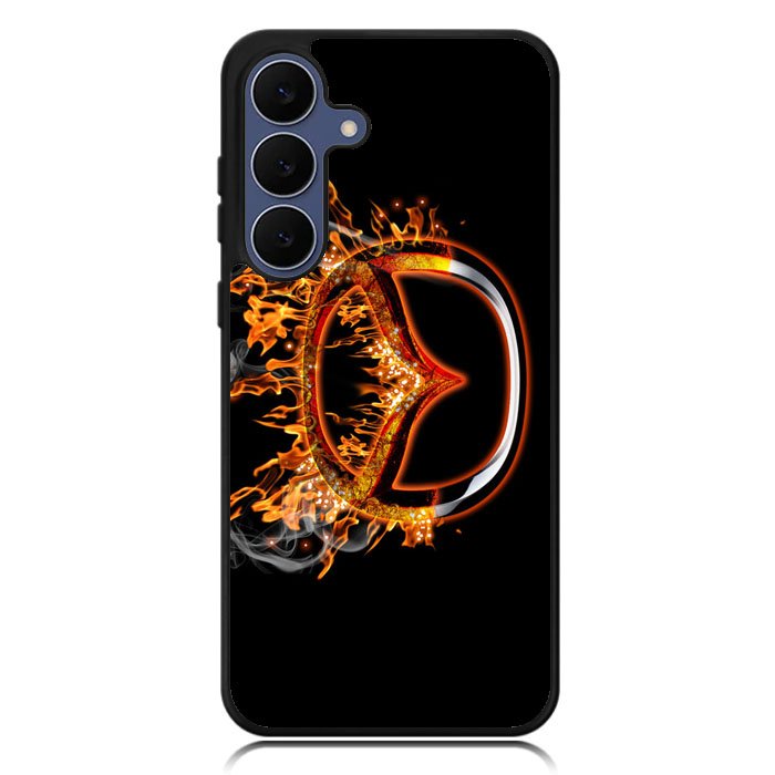 mazda fire Logo Z5045 Samsung Galaxy S25 FE Case