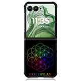 coldplay Logo a head full of dreams Z5109 Motorola Moto Razr+ Plus 2024/2025 Case, Motorola Razr 50 Ultra/50s Ultra Case