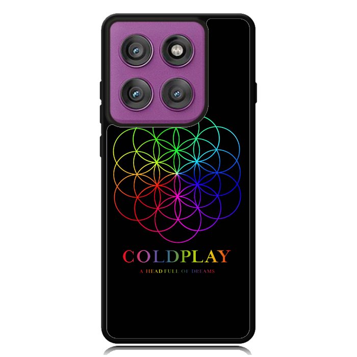 coldplay Logo a head full of dreams Z5109 Motorola Moto Edge 2025 | Moto Edge 60 Fusion | Moto Edge 60 Pro Case