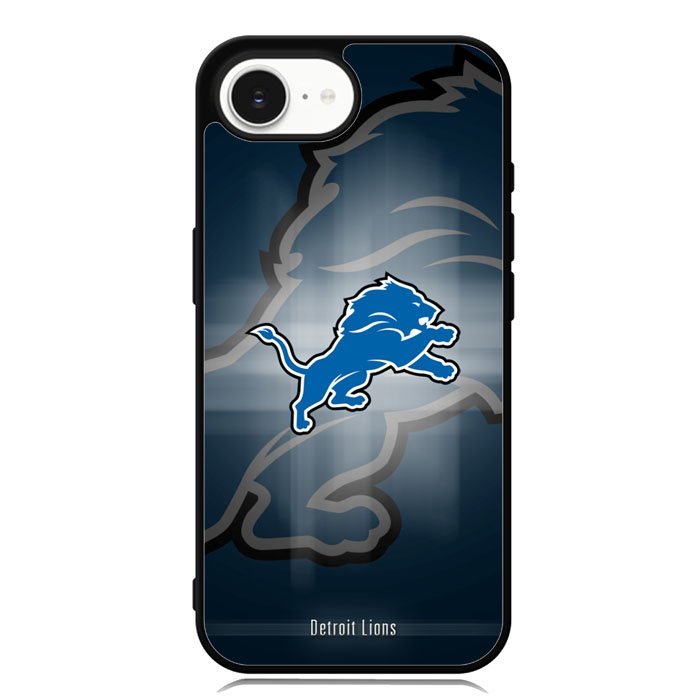 detroit lions nfl team logo iPhone 16e Case FE1476