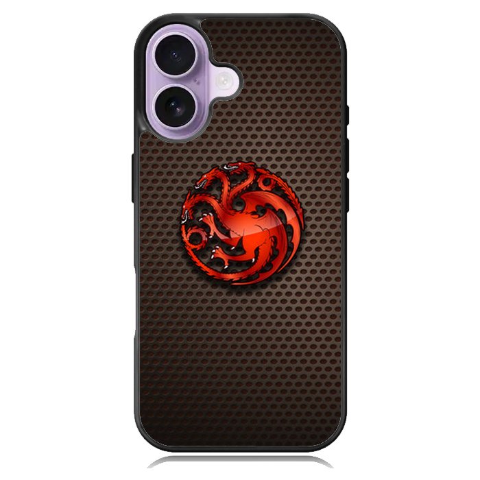 House Targaryen Logo Carbon Z5189 iPhone 17 Case