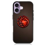 House Targaryen Logo Carbon Z5189 iPhone 17 Case