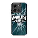 Philadelphia Eagles NFL Logo Motorola Moto G 5G 2025 Case FE2733