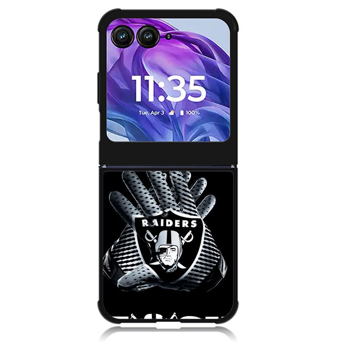 Oakland Raiders 4th Motorola Moto Razr 2024 , Moto Razr 50 Case
