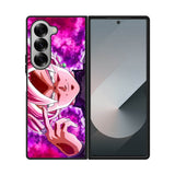 black goku super saiyan god rose Face Z5280 Samsung Galaxy Z Fold 7 5G Case
