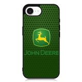 john deere logo carbon iPhone 16e Case FE1515