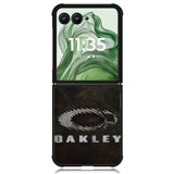 oakley symbol Z5355 Motorola Moto Razr+ Plus 2024/2025 Case, Motorola Razr 50 Ultra/50s Ultra Case
