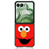 Elmo Sesame Street Z5412 Motorola Moto Razr+ Plus 2024/2025 Case, Motorola Razr 50 Ultra/50s Ultra Case