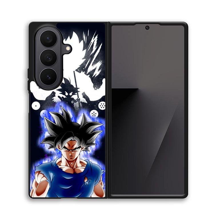 son goku silhouette Z7081 Samsung Galaxy Z Fold 7 Case