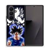 son goku silhouette Z7081 Samsung Galaxy Z Fold 7 Case