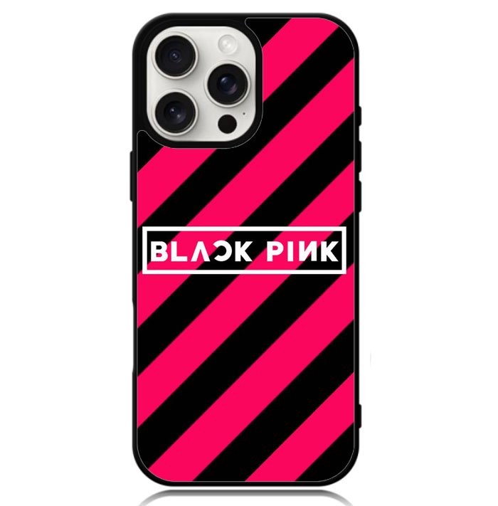 Black Pink Z7113 iPhone 16 Pro Case
