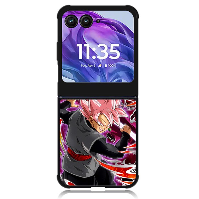 Goku Super saiyan black rose Motorola Moto Razr 2024 , Moto Razr 50 Case