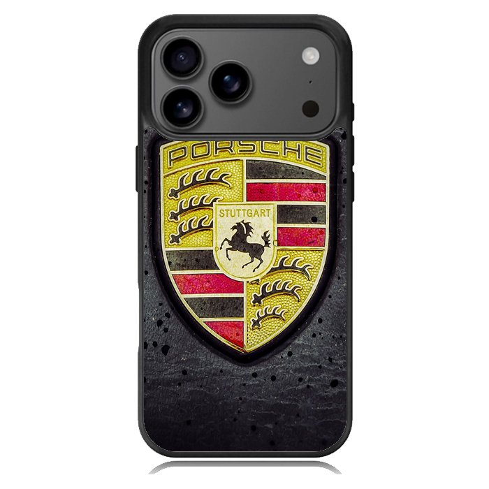 Porsche Logo Z4551 iPhone 17 Pro Max Case
