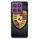 Porsche Logo Z4551 Motorola Moto Edge 2025 | Moto Edge 60 Fusion | Moto Edge 60 Pro Case