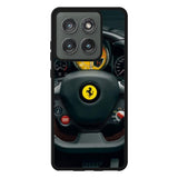 Red Ferrari Logo Z4552 Motorola Moto Edge 2025 Case