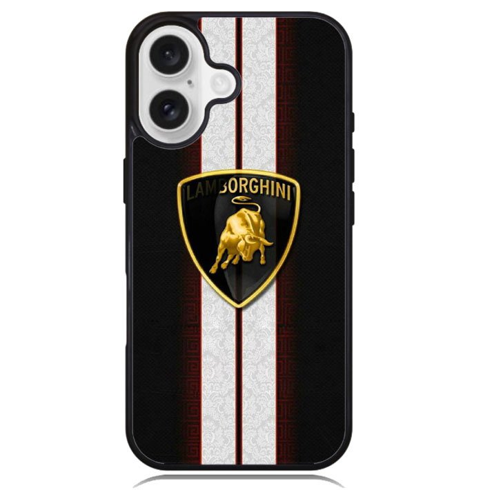 Lamborghini Logo Z4553 iPhone 16 Plus Case