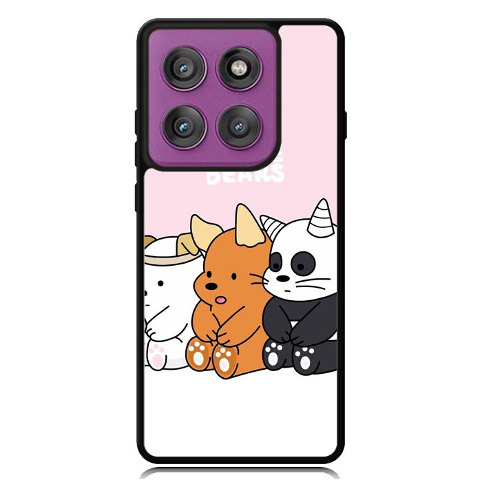Cute we bare bears Z4593 Motorola Moto Edge 2025 | Moto Edge 60 Fusion | Moto Edge 60 Pro Case