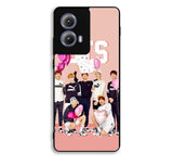 BTS Pink Motorola Moto Edge 2024 Case FE7661