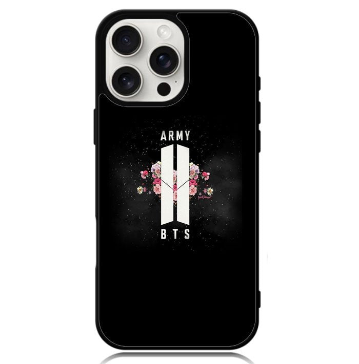 BTS Logo Army Z4700 iPhone 16 Pro Max Case
