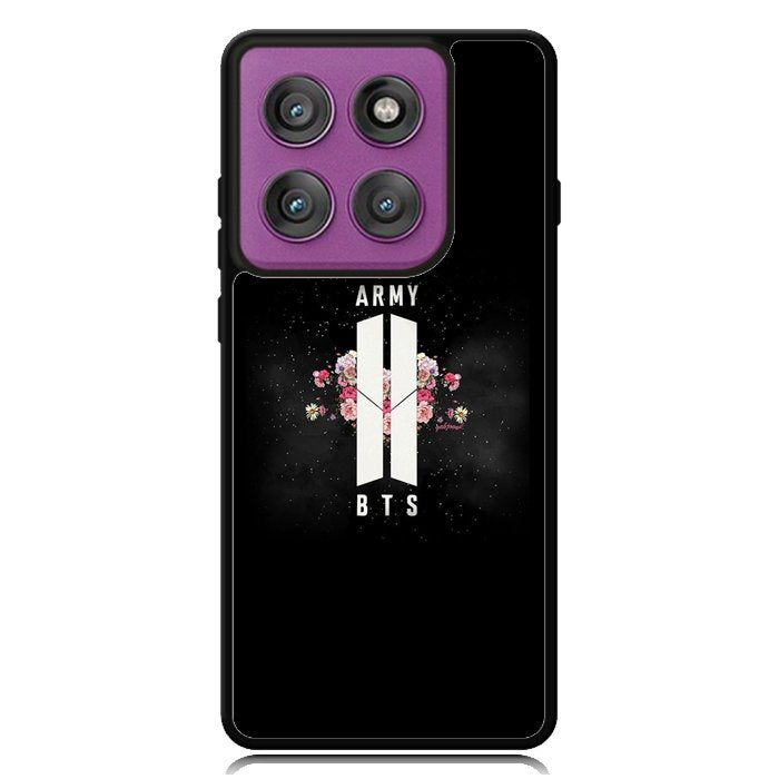 BTS Logo Army Z4700 Motorola Moto Edge 2025 | Moto Edge 60 Fusion | Moto Edge 60 Pro Case