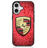 Porsche Car Logo Z4907 iPhone 16 Plus Case