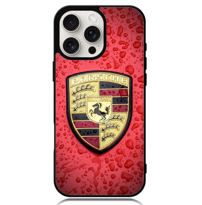 Porsche Car Logo Z4907 iPhone 16 Pro Case