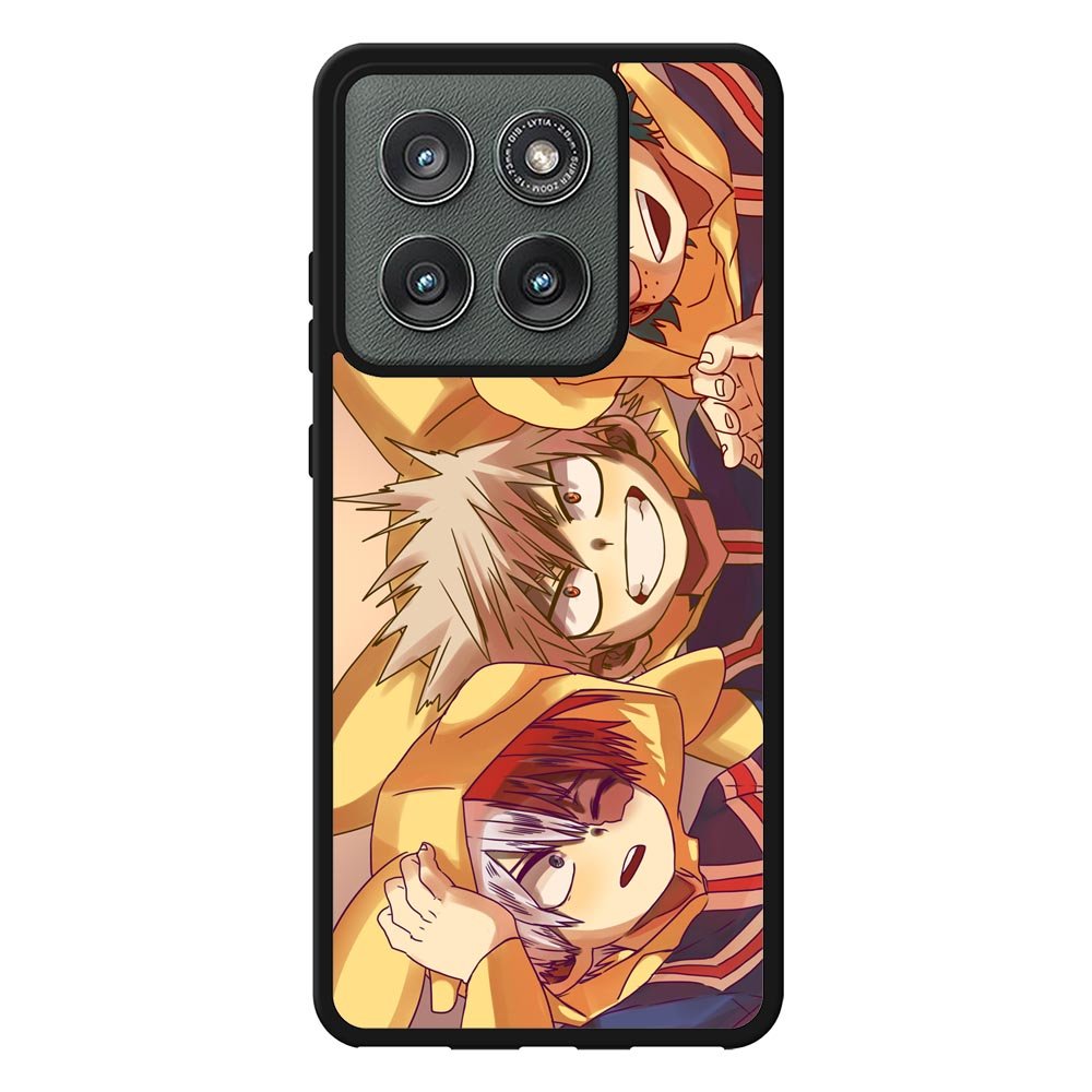 my hero academia pikachu Z5001 Motorola Moto Edge 2025 Case