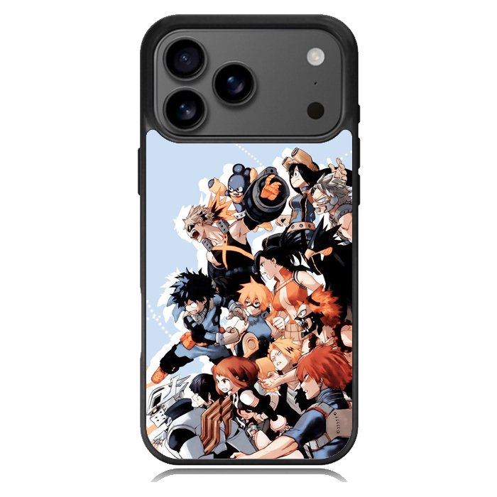 my hero academia full team Z5002 iPhone 17 Pro Case