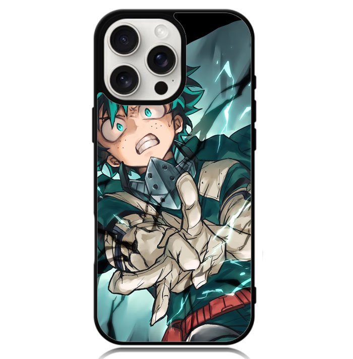 my hero academia midoriya Z5004 iPhone 16 Pro Max Case