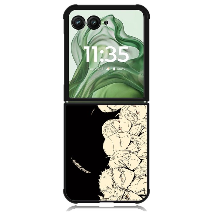 Anime haikyuu Z5006 Motorola Moto Razr+ Plus 2024/2025 Case, Motorola Razr 50 Ultra/50s Ultra Case