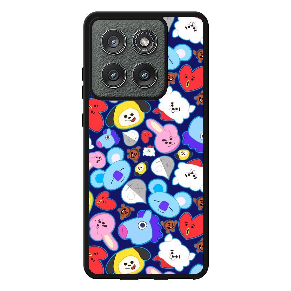 bt21 pattern Z5048 Motorola Moto Edge 2025 Case