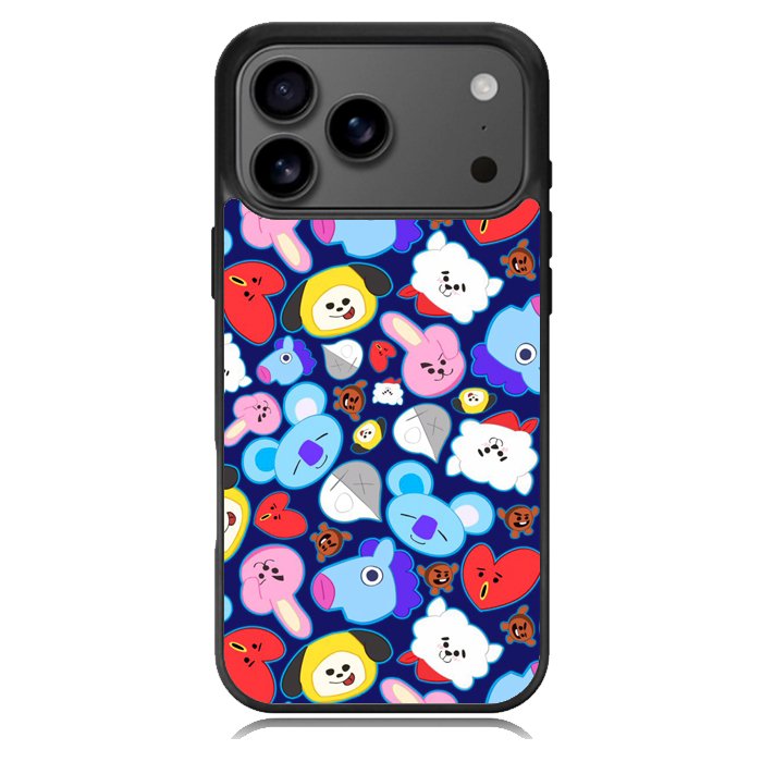 bt21 pattern Z5048 iPhone 17 Pro Case