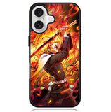 kimetsu no yaiba kyojuro Z5066 iPhone 16 Plus Case