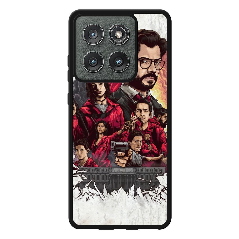 la casa de papel Z5074 Motorola Moto Edge 2025 Case