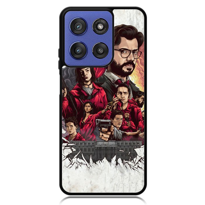 la casa de papel Z5074 Motorola Moto G Stylus 5G 2025 Case