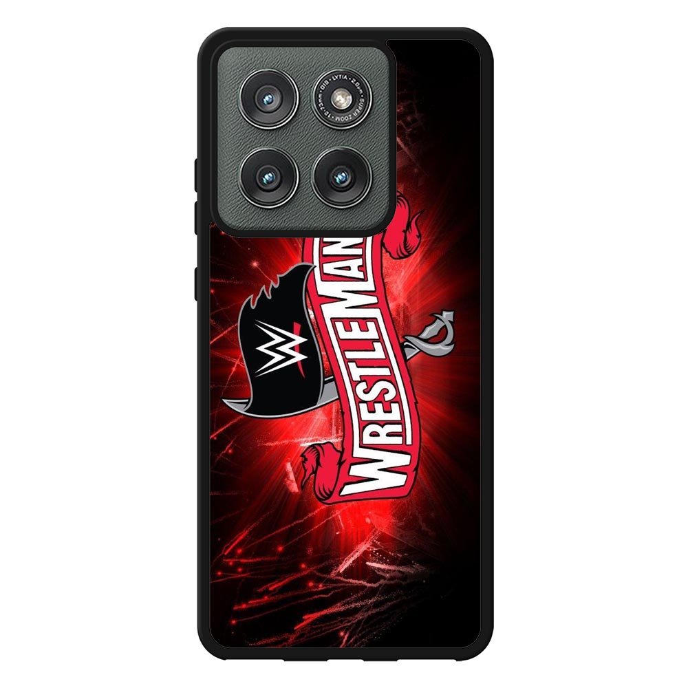 wwe wrestlemania 36 Z5093 Motorola Moto Edge 2025 Case
