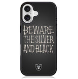 Oakland raiders Z5107 iPhone 16 Plus Case