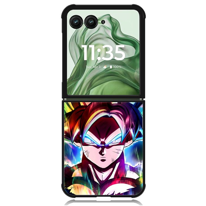 Dragon Ball super son goku Z5124 Motorola Moto Razr+ Plus 2024/2025 Case, Motorola Razr 50 Ultra/50s Ultra Case