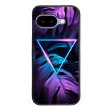 Neon Triangle Monstera Z8001 Google Pixel 10A Case