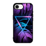 Neon Triangle Monstera Z8001 iPhone 17e Case