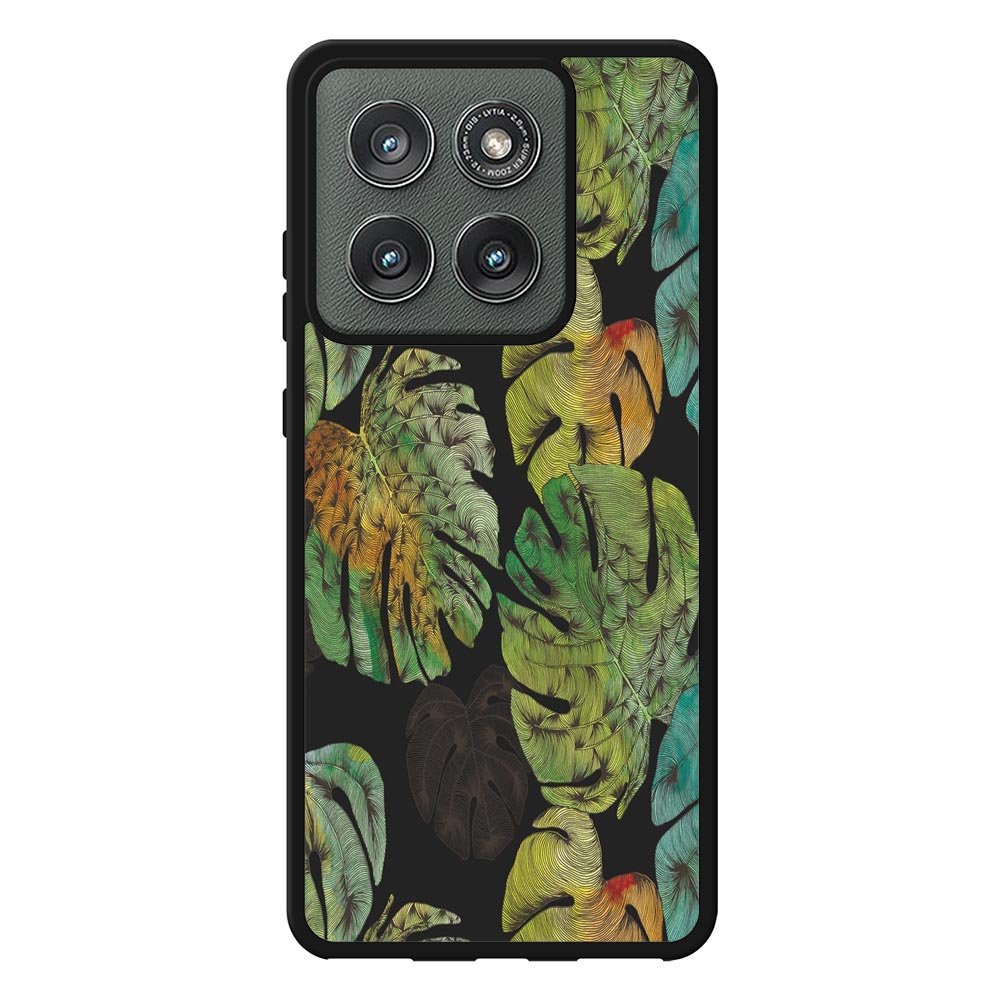 monstera tropical Z8004 Motorola Moto Edge 2025 Case