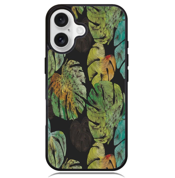 monstera tropical Z8004 iPhone 16 Plus Case
