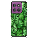 monstera leaves seamless tropical Z8005 Motorola Moto Edge 2025 | Moto Edge 60 Fusion | Moto Edge 60 Pro Case