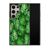 monstera leaves seamless tropical Z8005 Samsung Galaxy S24 Ultra 5G Case