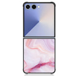 Abstract Watercolor Pink Splash Gold Glitter Z8010 Samsung Galaxy Z Flip 7 Case