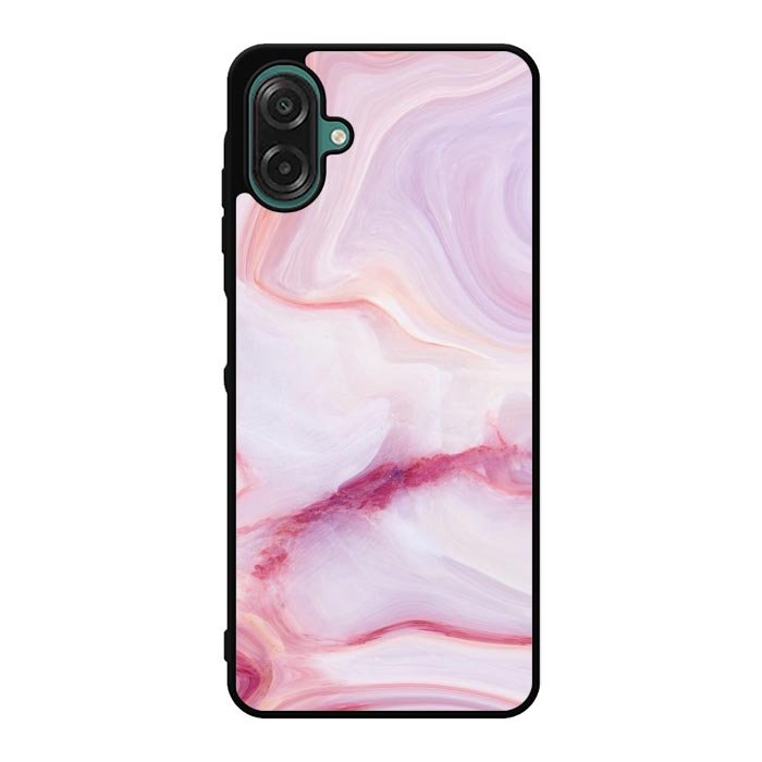 Abstract Watercolor Pink Splash Gold Glitter Z8010 Samsung Galaxy A07 Case
