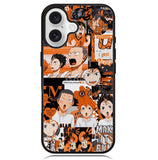 haikyuu pattern Z8032 iPhone 16 Case