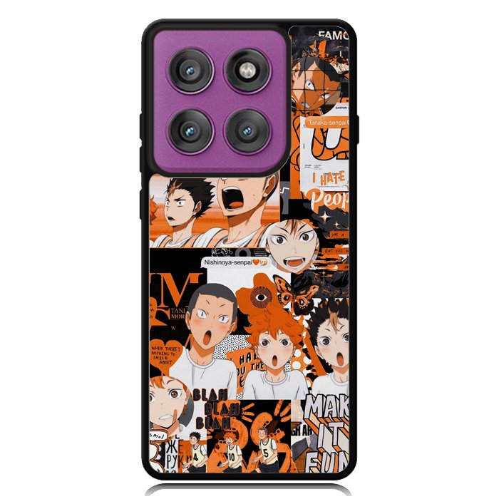 haikyuu pattern Z8032 Motorola Moto Edge 2025 | Moto Edge 60 Fusion | Moto Edge 60 Pro Case