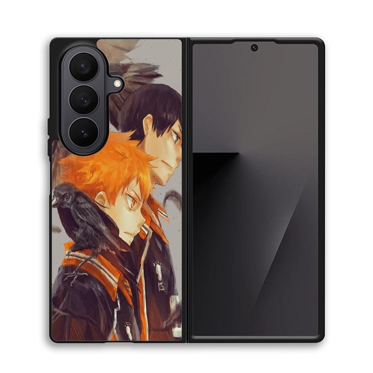 haikyuu hinata and kageyama Z8035 Samsung Galaxy Z Fold 7 Case