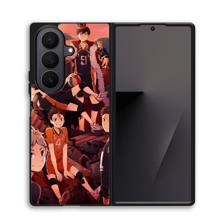 haikyuu team karasuno Z8038 Samsung Galaxy Z Fold 7 Case